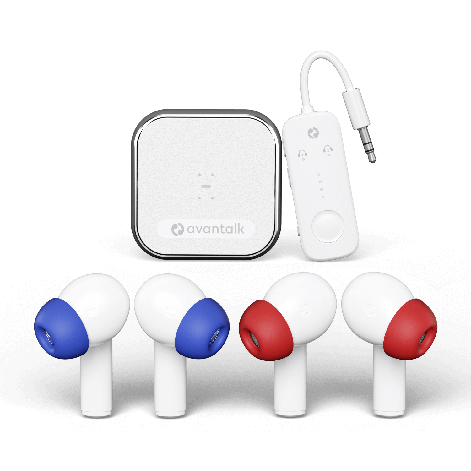 Wireless Noise Canceling Earbuds Adapter for Airplane Travel Sky Infinity NC Avantree