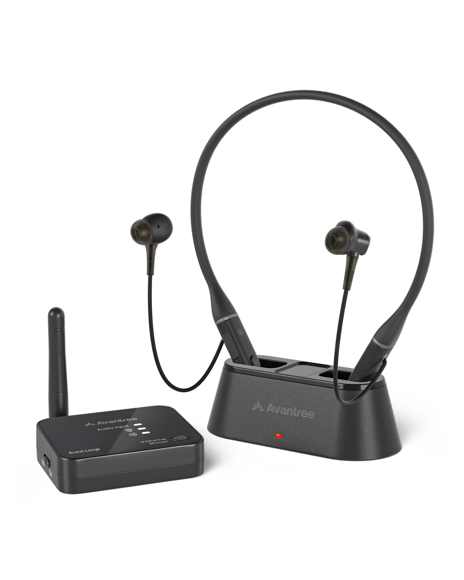 Auracast TV Earbuds Transmitter Set Avantree Aura Loop