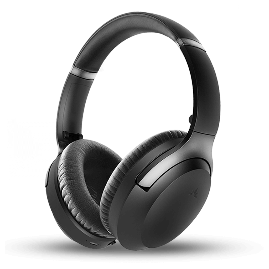Wireless Over Ear Headphones Noise Cancelling Avantree Aria