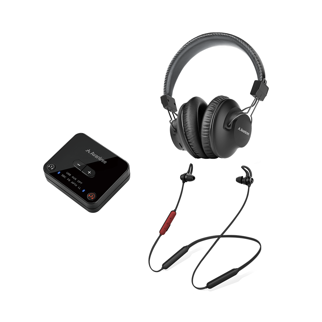 Dual Wireless Headphones for TV Avantree D4169