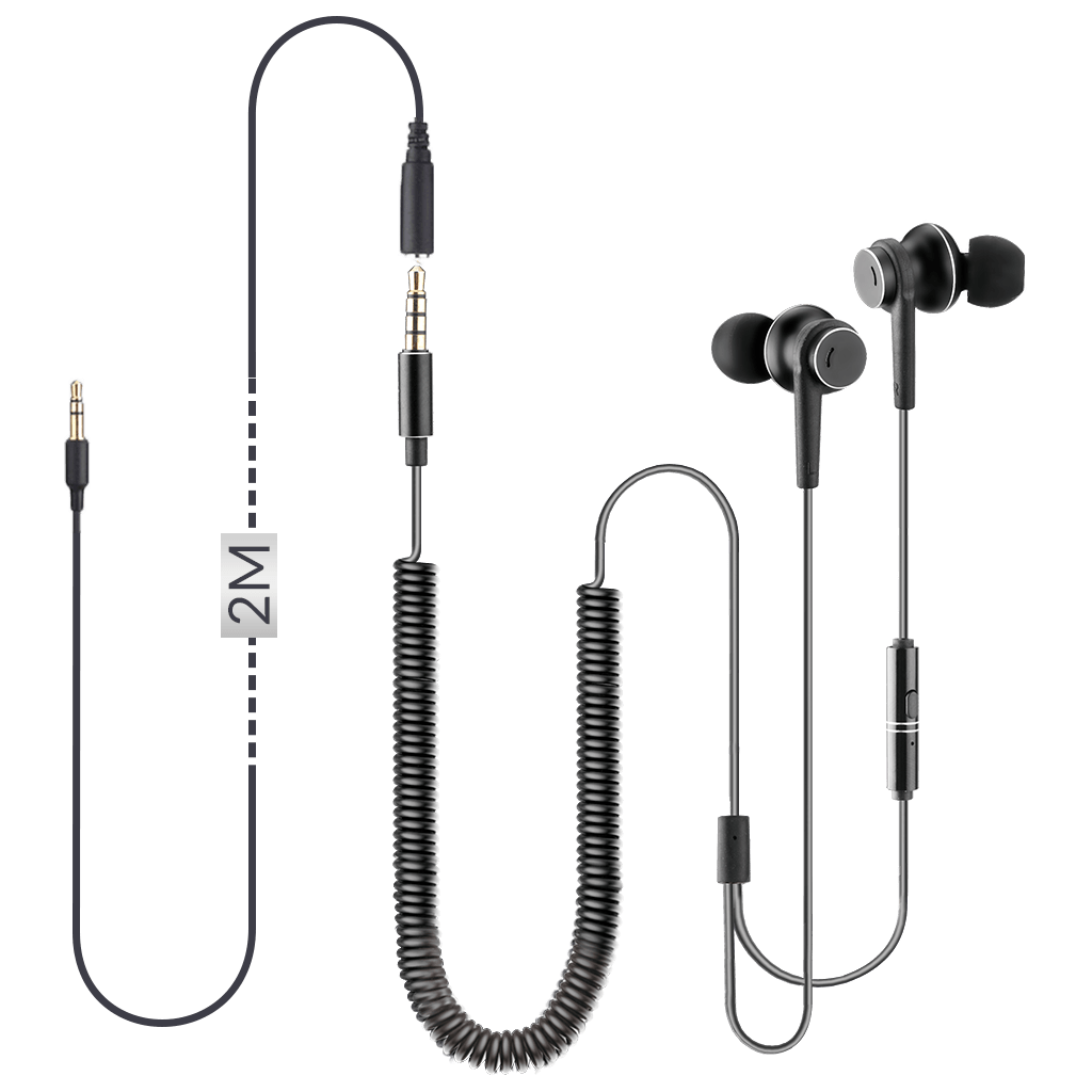 Long Cord Earbuds for TV PC and Keyboard Avantree