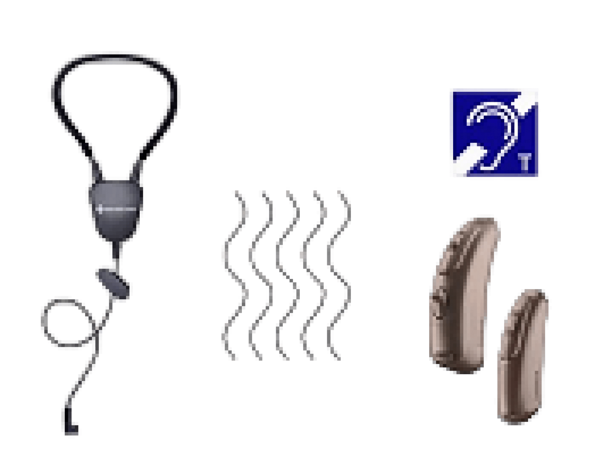 T-coil neck loop for hearing aids