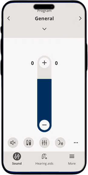 Philips app, step 2: Open More Options