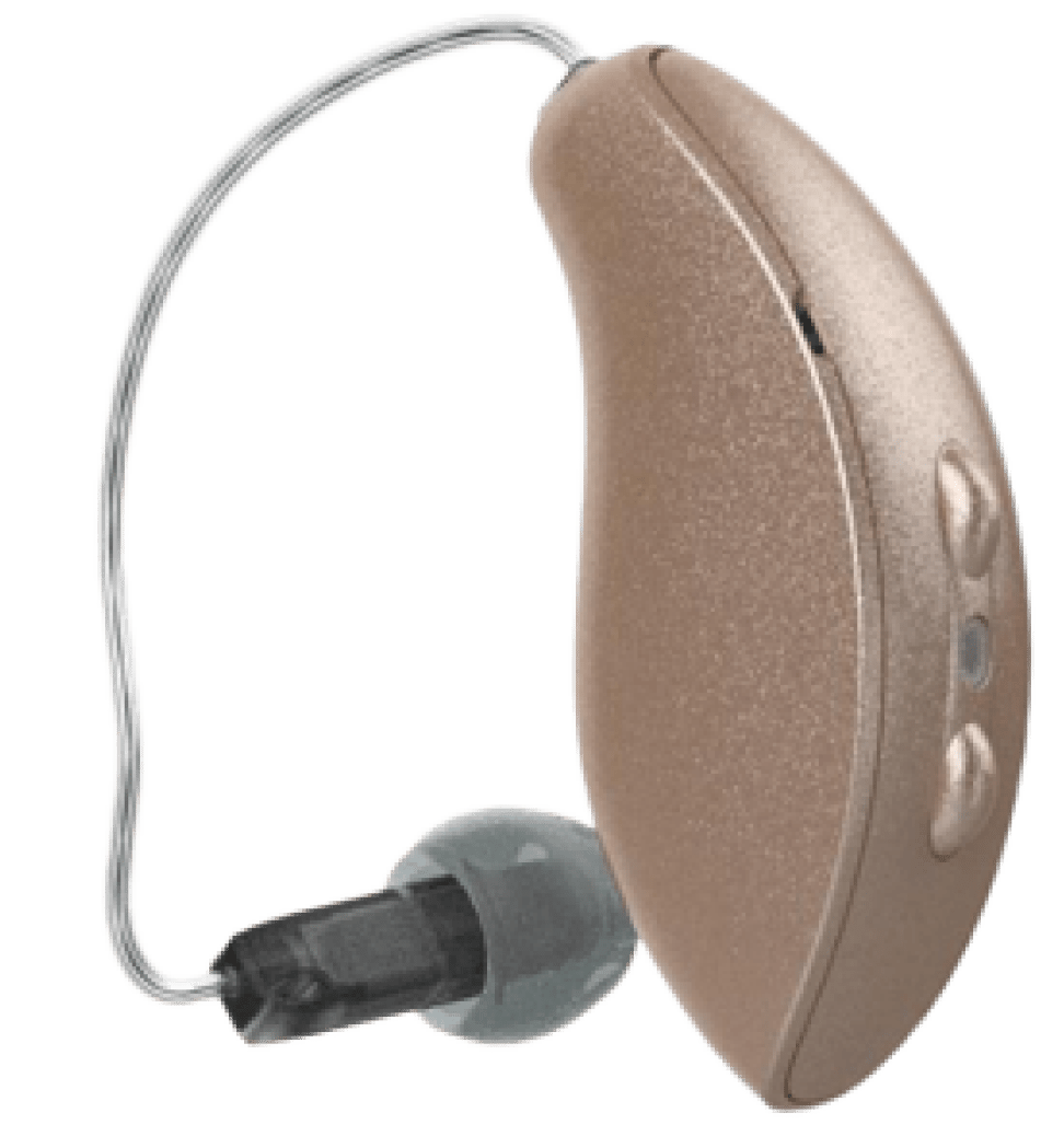 Starkey hearing aid, view 1