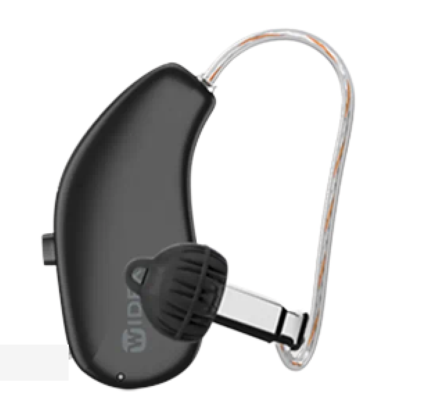 Widex hearing aid, view 1