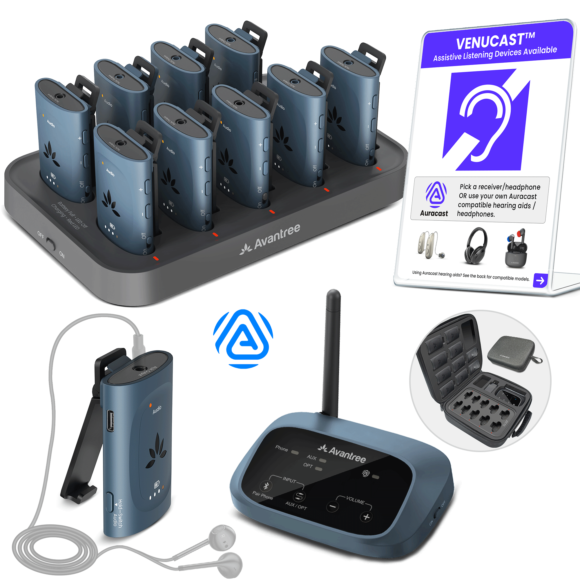 Shared Audio Systems for Church, Classroom & Tours | Avantree