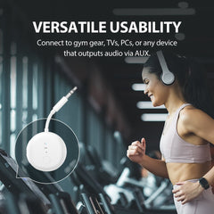 Adattatore Bluetooth Avantree SoundJet R1 Per Aereo – AptX Adaptive, 20h Di Batteria, Verde