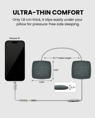 Slumber Duo | Wired Dual Pillow Sleep Headphones