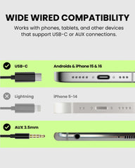 Slumber Mini | Wired Mini Pillow Sleep Headphones