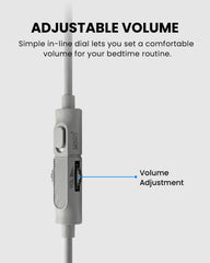 Slumber Mini | Wired Mini Pillow Sleep Headphones