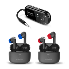 Avantree HT4186 ワイヤレスイヤフォンセット Wireless Headphones Earbuds for TV Watching | Avantree