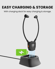 AuraBand TV | Auracast TV Earbuds & Transmitter Set