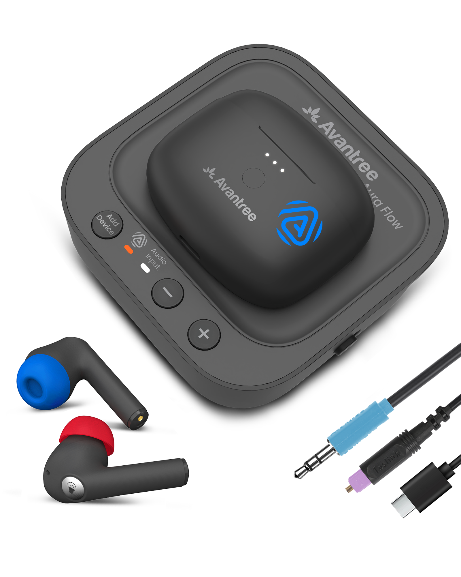 Included USB-A to USB-C power cable
