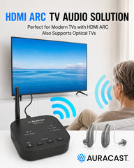 MediaCast | Auracast TV Transmitter HDMI ARC In