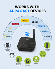 MediaCast | Auracast TV Transmitter HDMI ARC In