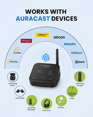 MediaCast | Auracast TV Transmitter HDMI ARC In