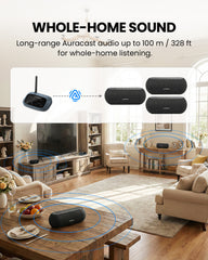 <tc>Harmony</tc> A2 | Auracast マルチルーム スピーカー システムの強化されたサウンド