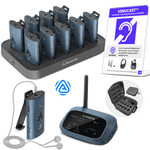 AuraPlex MX | Auracast Assistive Listening System 1 TX & 10 RX