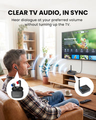 Audikast Infinity NC | Auracast TV Earbuds Set