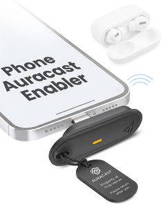 Aura C | Auracast Receiver for phones to receive broadcasts