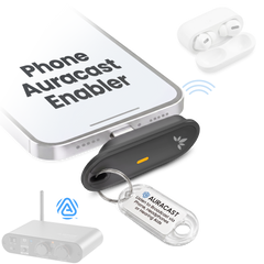 Aura C | Auracast Receiver for phones to receive broadcasts