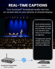 Aura C | Auracast Receiver for phones to receive broadcasts