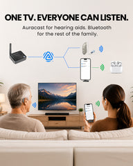 Aura C | Auracast Receiver for phones to receive broadcasts
