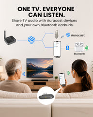 Aura C | Auracast Receiver for phones to receive broadcasts