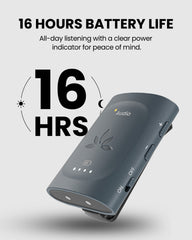 AuraClip | Auracast Receiver with Qualcomm BT 5.4