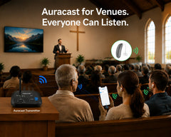 Aura C | Auracast Receiver for phones to receive broadcasts