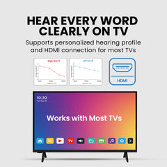 Crescendo Me | TV Headphones with Personalized Audio