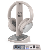 Crescendo 3D | HDMI ARC Wireless TV Headphones with 3D Sound