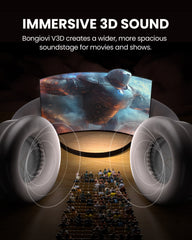 Crescendo 3D | HDMI ARC Wireless TV Headphones with 3D Sound