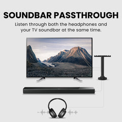 Duet Aura | Dual Auracast TV Headphones System