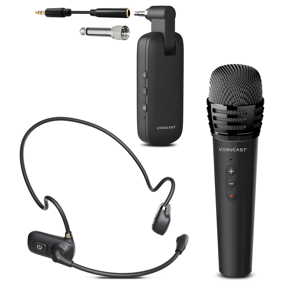 FreeMic Duo | Wireless Headset & Handheld Microphone System