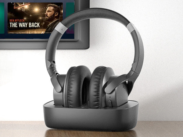 Bluetooth Audio Switch Headphones Docked Sound Logic Headphones