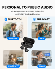 FitLock Aura | Secure-Fit Sports Earbuds