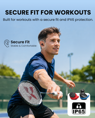 FitLock Aura | Secure-Fit Sports Earbuds