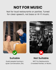 AcuEar Pebble 2 | Hearing Amplifier for Seniors