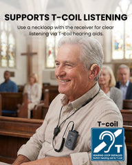 AuraClip | Auracast Receiver with Qualcomm BT 5.4