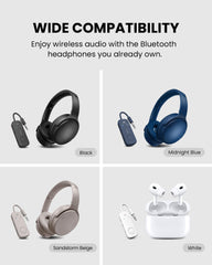 Avantree Relay works with AirPods, Bose, and other Bluetooth headphones