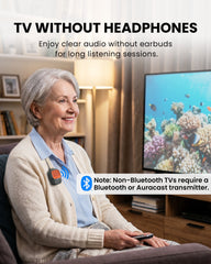 ShareCast Solo | Clip-On Auracast Wearable Speaker