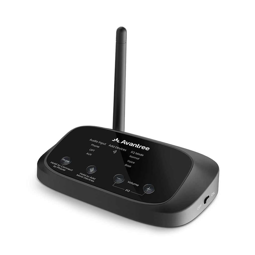 Transmitter ONLY for Harmony / Quartet System | Avantree Flex Base