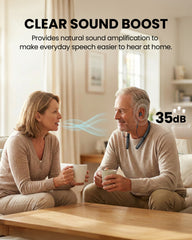 AcuEar C1 | Assistive Hearing Aid with Clear Voice Amplification & Noise Reduction