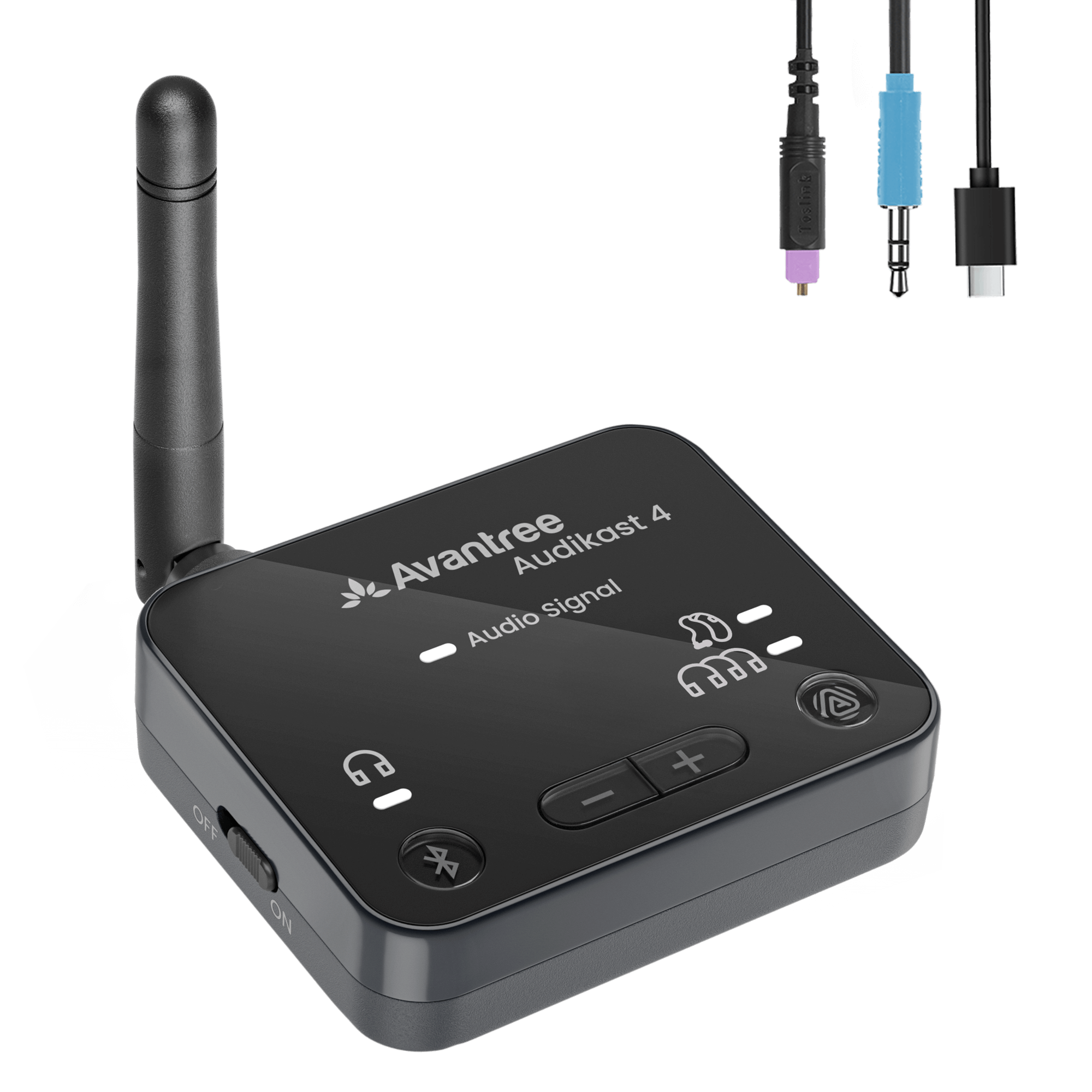 Audikast 4: Bluetooth 5.4 TV Streamer