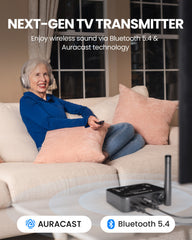 Audikast 4 | Bluetooth & Auracast TV Transmitter