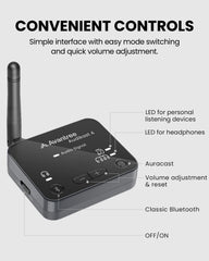 Audikast 4 | Bluetooth & Auracast TV Transmitter