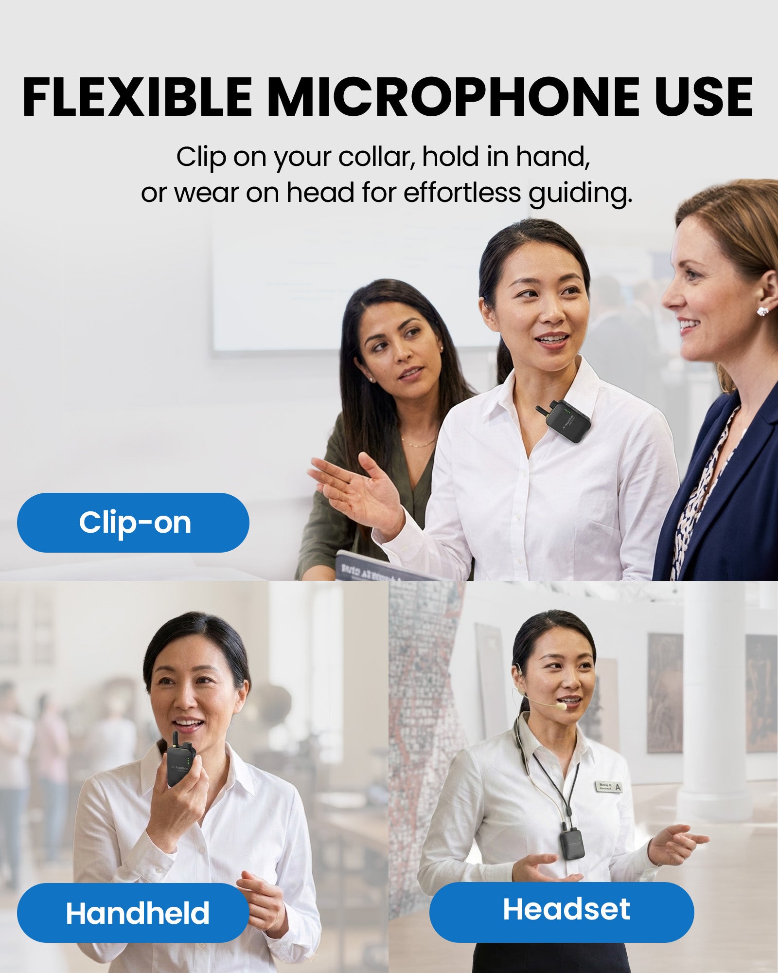 AudiTour Wireless Assistive Listening for Churches & Tours