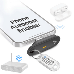 Aura C | Auracast Receiver for phones to receive broadcasts