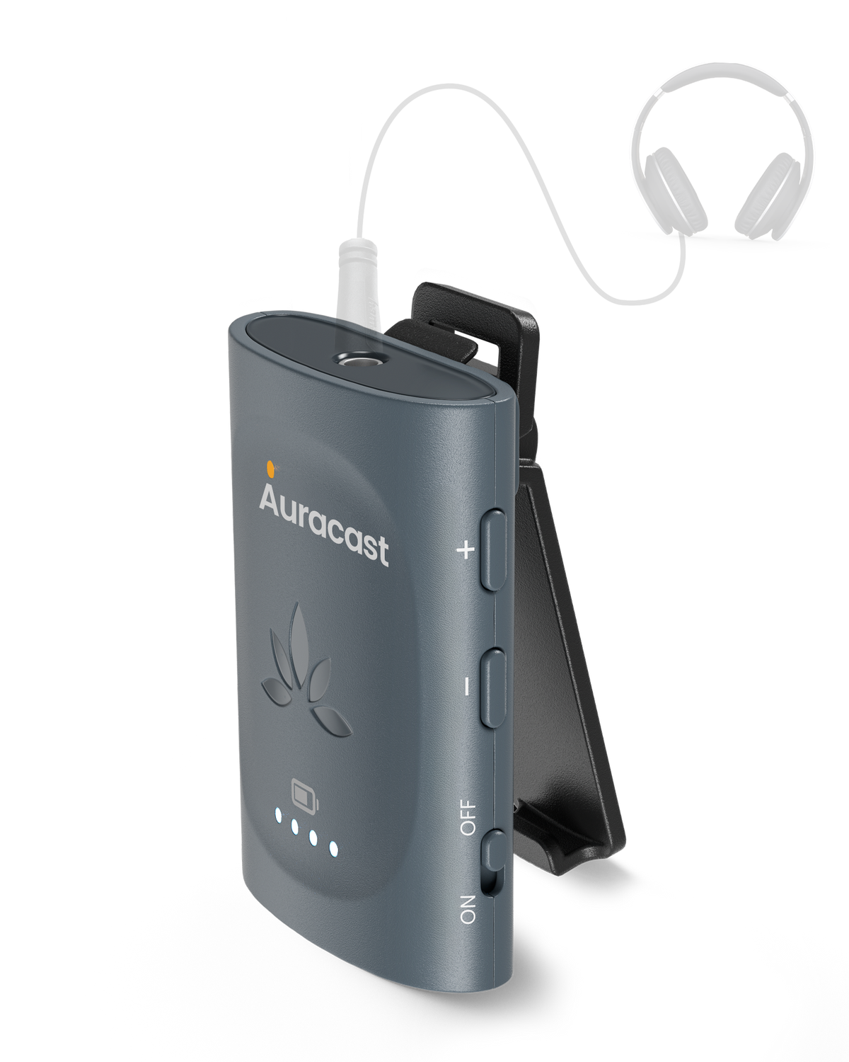 AuraClip | RC240 - Auracast Receiver with Qualcomm BT 5.4